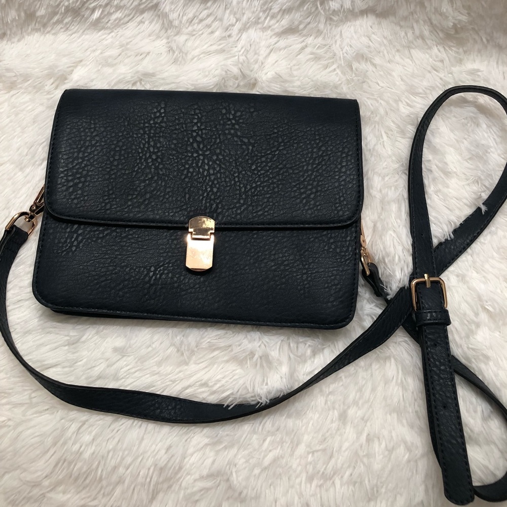 Dark blue crossbody bag. NEW!
